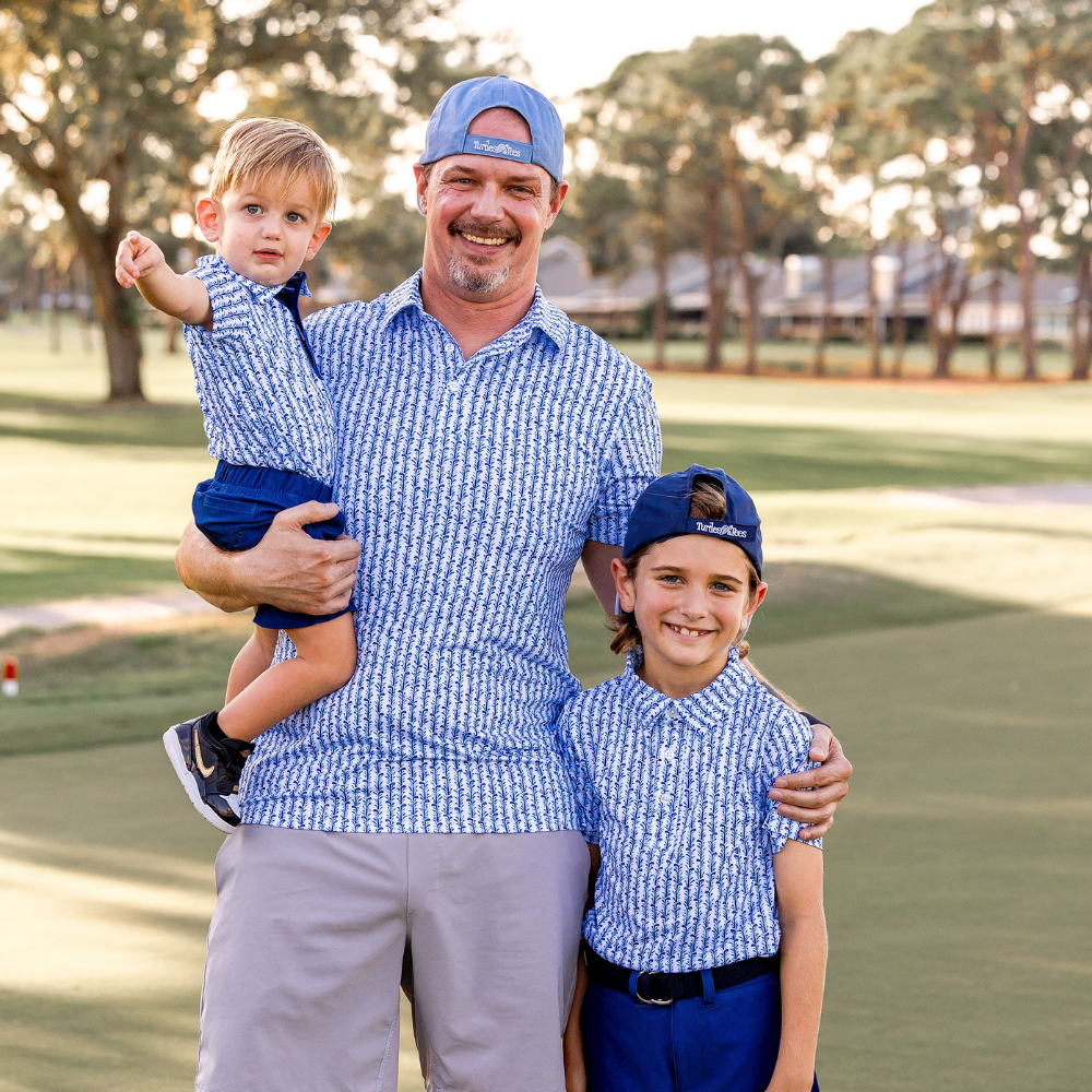 Father and son matching polo shirts deals