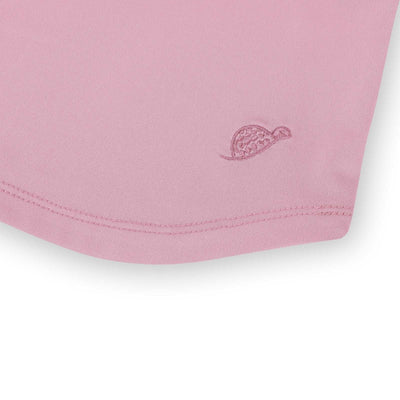 Girls  Signature Cap Sleeve Polo Shirt - Pink Lilac  TurtlesAndTees   