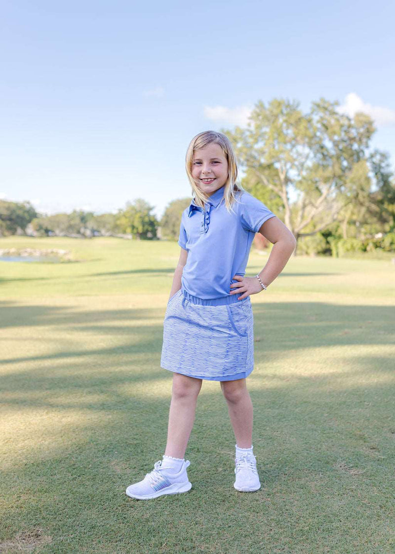 Marlee Girls Woven Golf & Tennis Skort - Lined Up Peri skorts TurtlesAndTees LUPER XSmall (4T) 