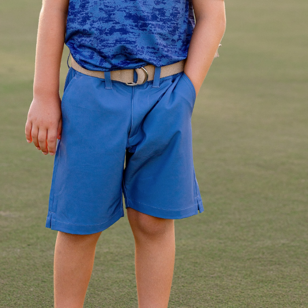 Boys Gunner Golf Short in Moonlight Blue | Shop at Store