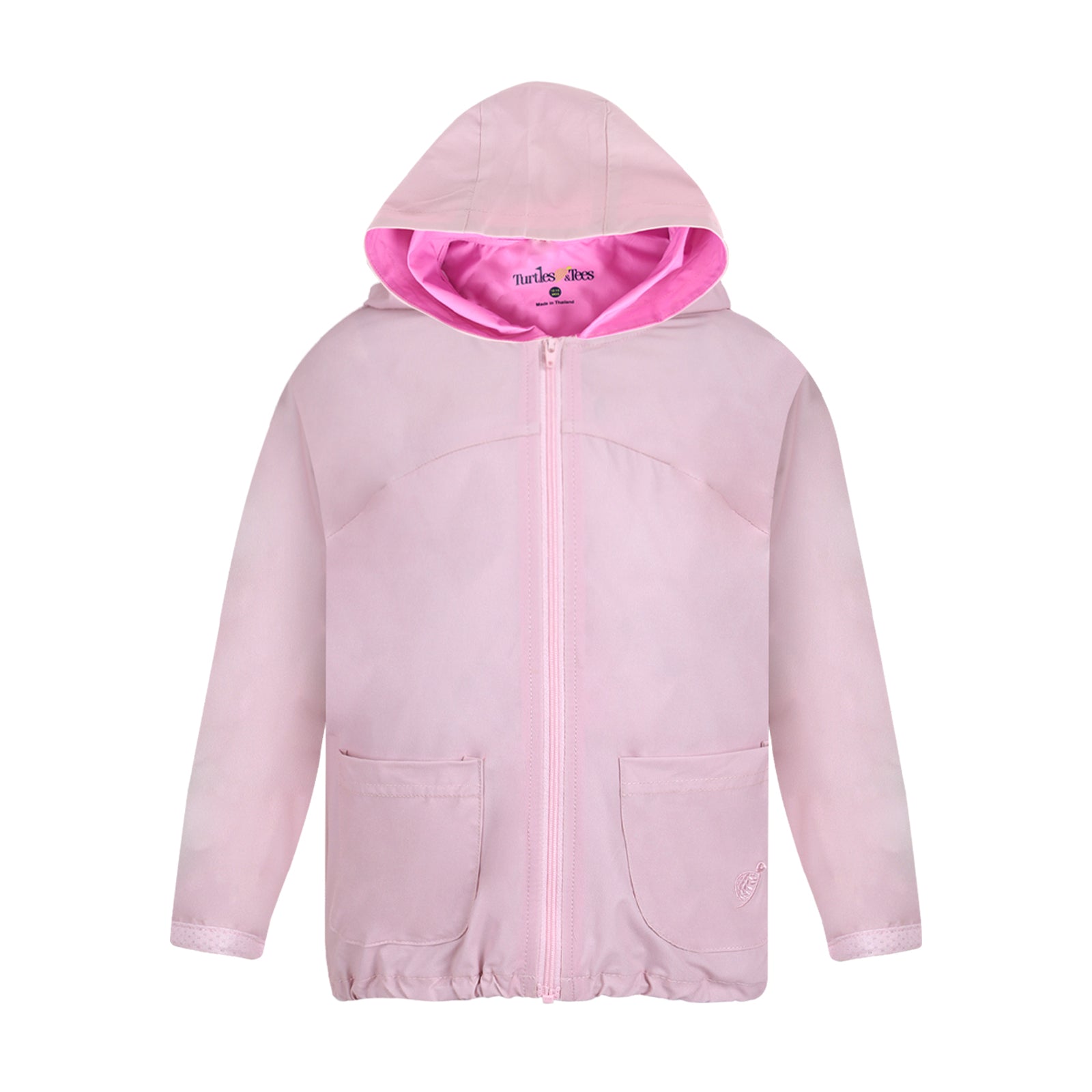 Infant/Toddler Fleece Hoodie Zip Front Jacket - Pink