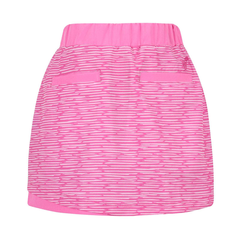 Girls Marlee  Woven Golf & Tennis Skort - Lined up Pink Skorts TurtlesAndTees   