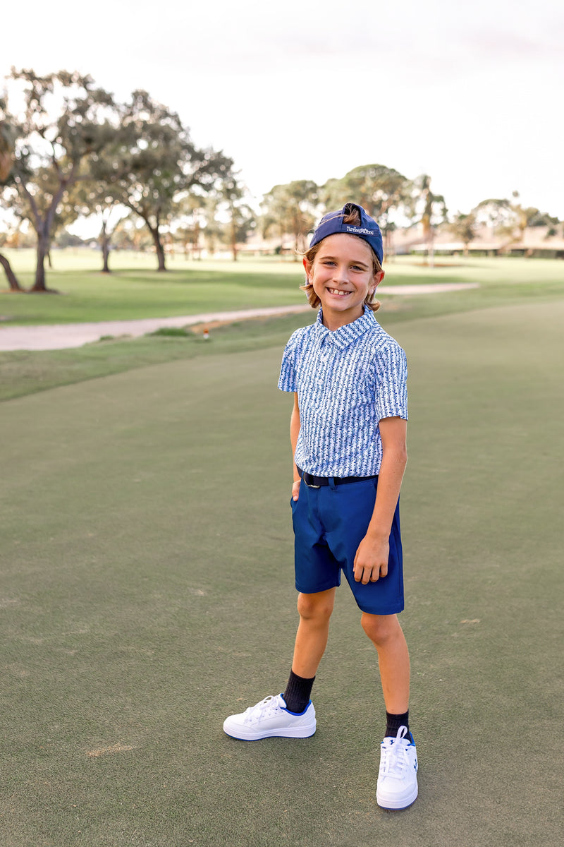 Boys Gunner Short - Navy