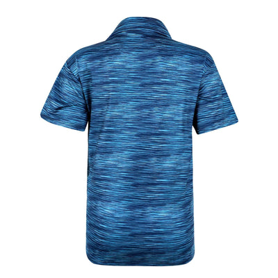 Boy's Performance Tripp Polo Shirt-Underline Navy Shirts & Tops TurtlesAndTees   