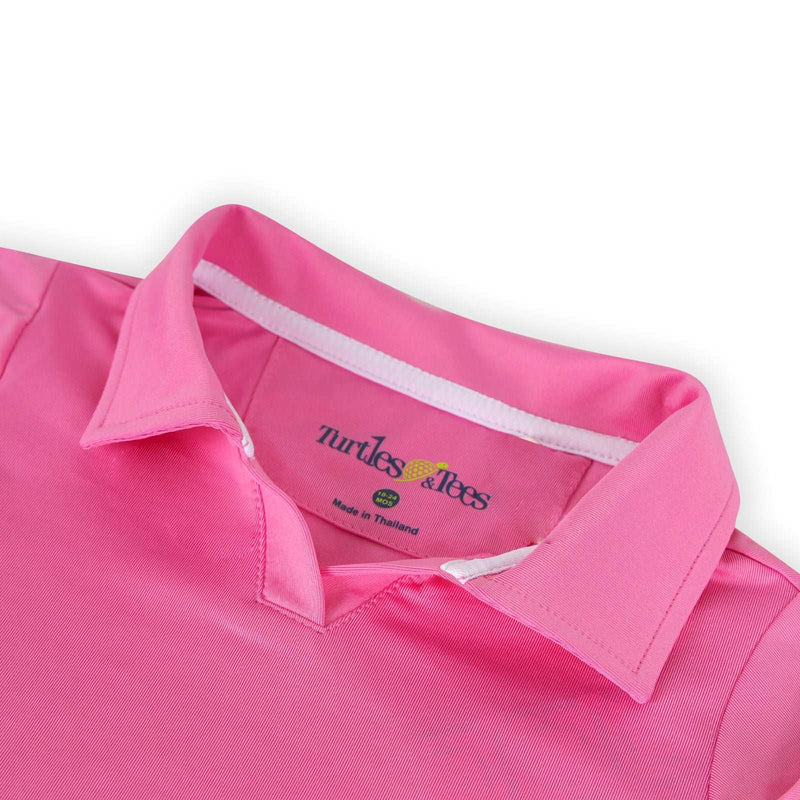 Infant & Toddler  Polo Shirt-Autumn Rose Girls Shirts TurtlesAndTees   