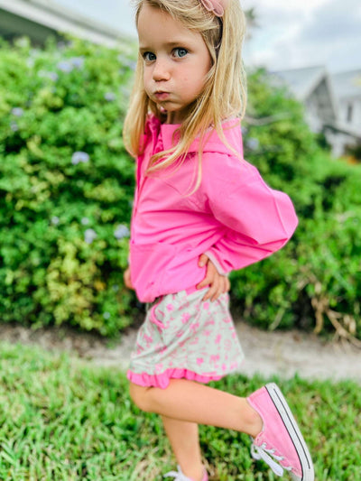 Girl's Reese Infant & Toddler Hoodie Jacket - Bubblegum Pink Baby & Toddler Outerwear TurtlesAndTees   