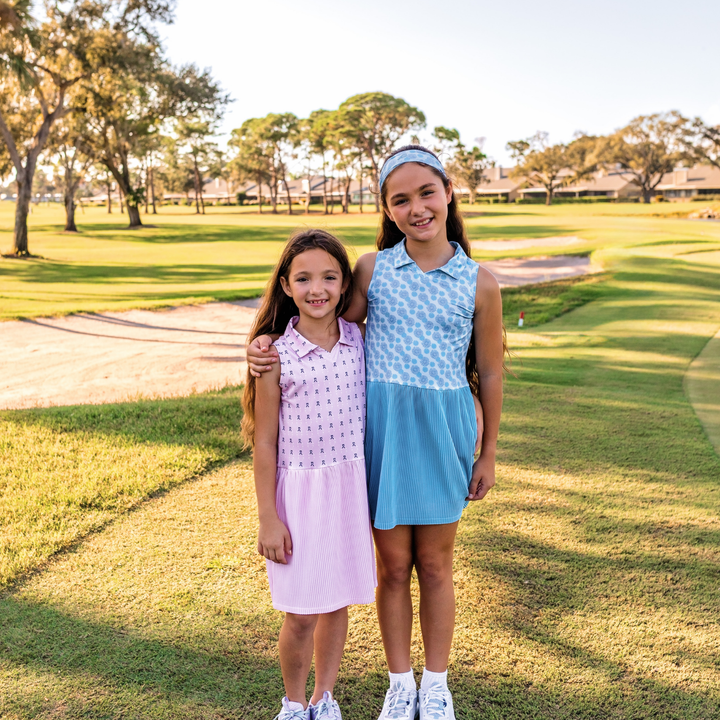 golf dress Girls Karmen Sleeveless in Daisy Drive-Stratosphere Shop C.L. Shirts Black Time:3 Days colour:mia-stripe-tank-dress-black-white-aqua Womens golf dress