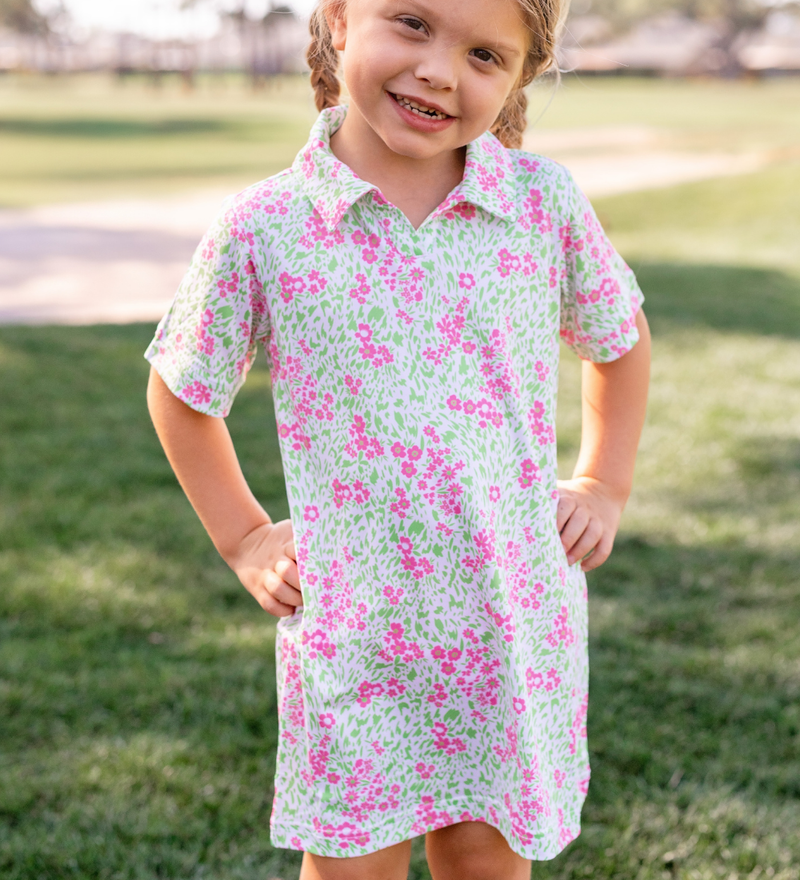 Mini Girls Felicity Golf Dress Mystic Magenta Lime | Buy TurtlesAndTees Mini Girls Felicity Golf Dress Mystic Magenta Lime | Buy TurtlesAndTees
