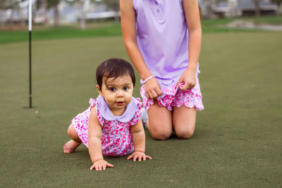Girls Infant & Toddler Nala Romper-Stroke of Genius Blush rompers TurtlesAndTees   