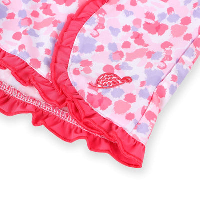 Girls Toddler Mini Sutton Shorts-Stroke of Genius Blush Shorts TurtlesAndTees   
