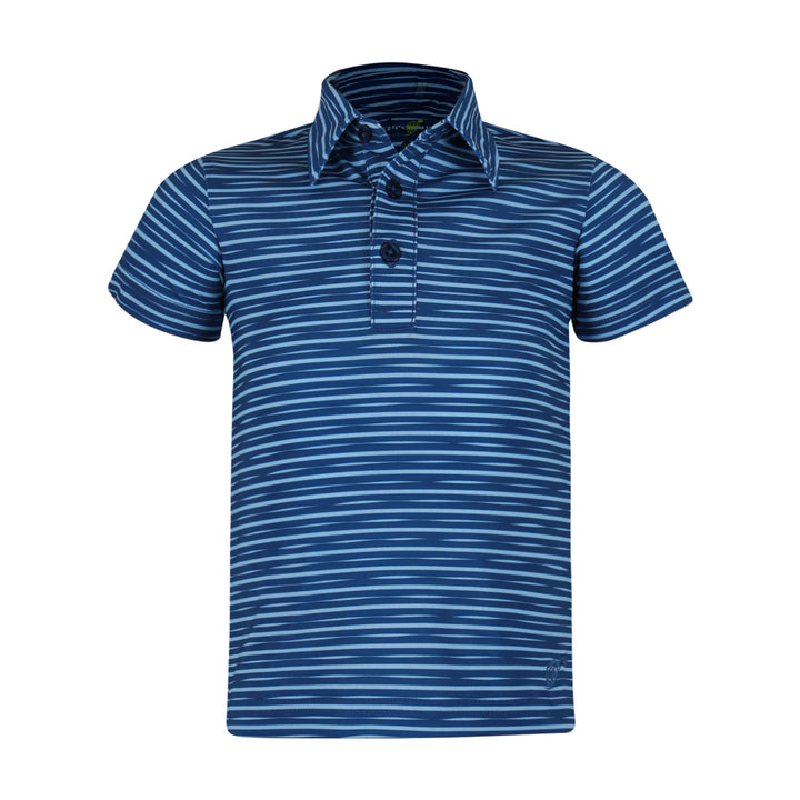WITH YOU POLO TOPS ブルー Eco Pique Polo | GUESS