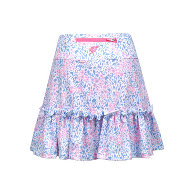 Girls Bianca Skort - Birdie Bliss  -  Pink/Blue