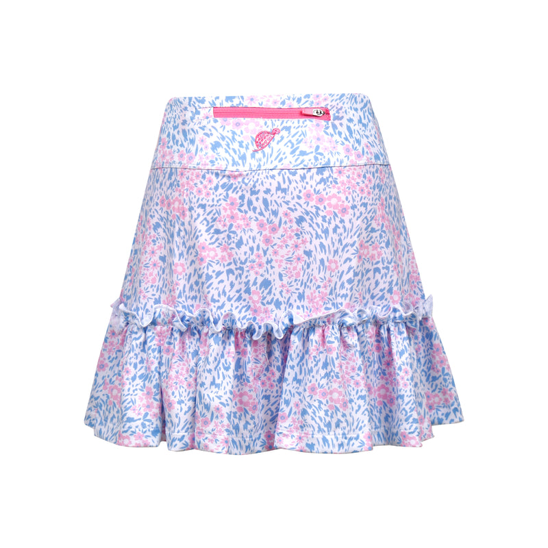 Girls Bianca Skort - Birdie Bliss  -  Pink/Blue