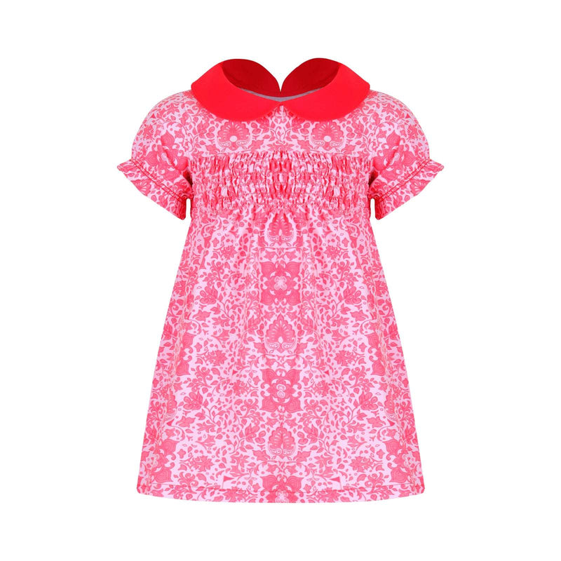 IT Girls Nori Smocked Dress Riviera Blush | TurtlesAndTees IT Girls Nori Smocked Dress Riviera Blush | TurtlesAndTees