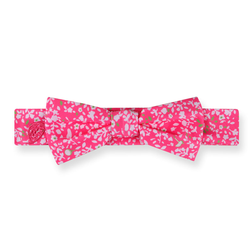 Mini Girls Headband - Secret Garden - Pink/Lime