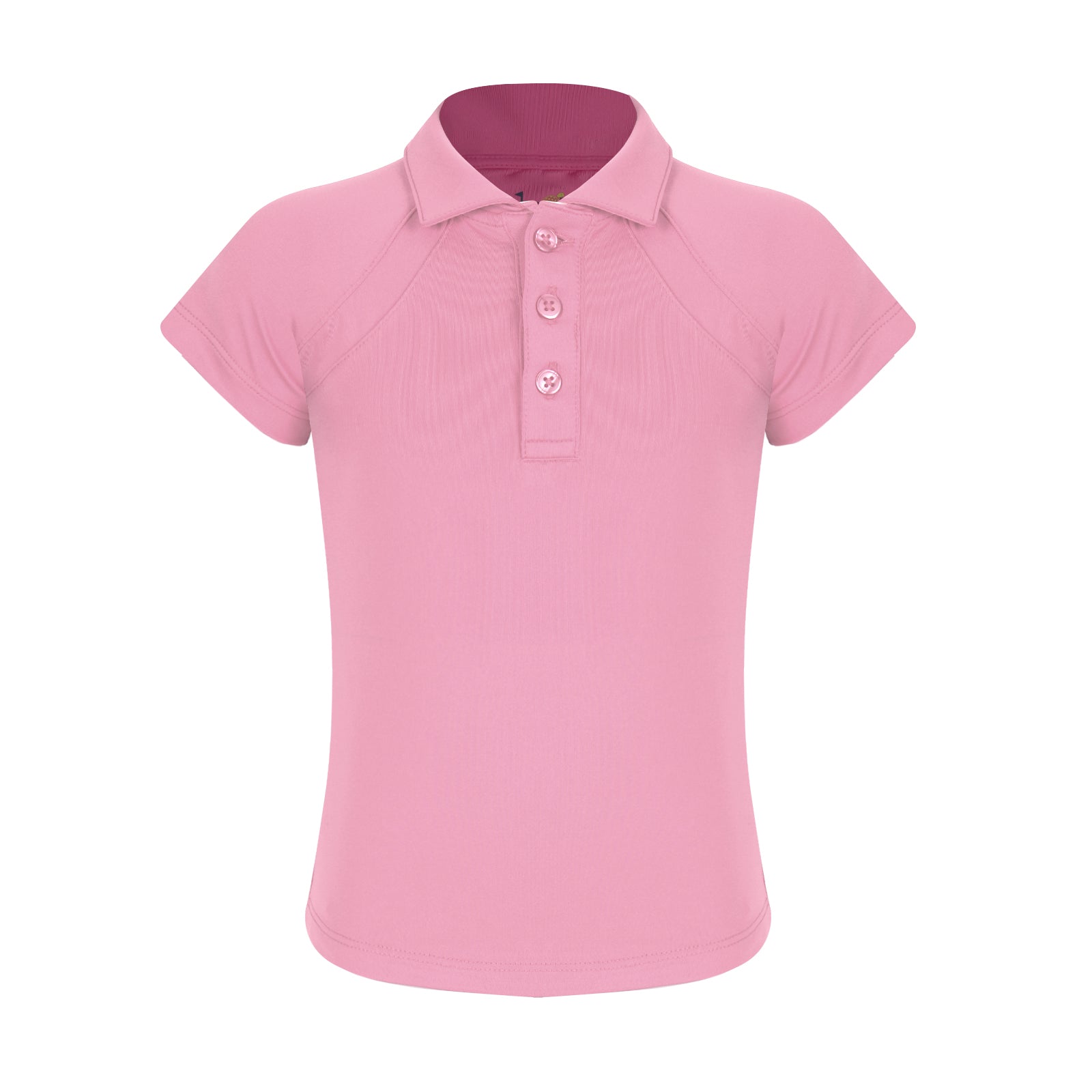 Girls Infant Toddler Mini Reagan Cap Sleeve Polo Blush