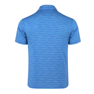 Men's Walker  Performance Polo -Oasis Blue Shirts & Tops TurtlesAndTees   