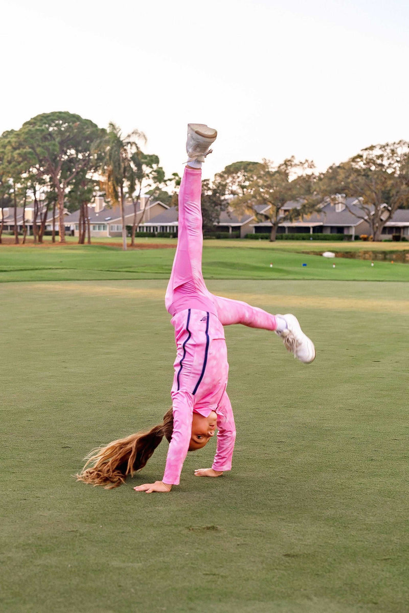 Girls Sundaze Pink Hana Golf and Tennis Legging – TurtlesAndTees