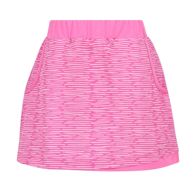Marlee Girls Woven Golf & Tennis Skort - Lined Up Pink skorts TurtlesAndTees   