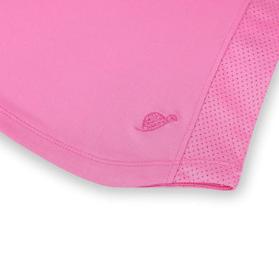 Girls  Signature Sleeveless Polo Shirt - Bubblegum Pink polo shirt TurtlesAndTees   