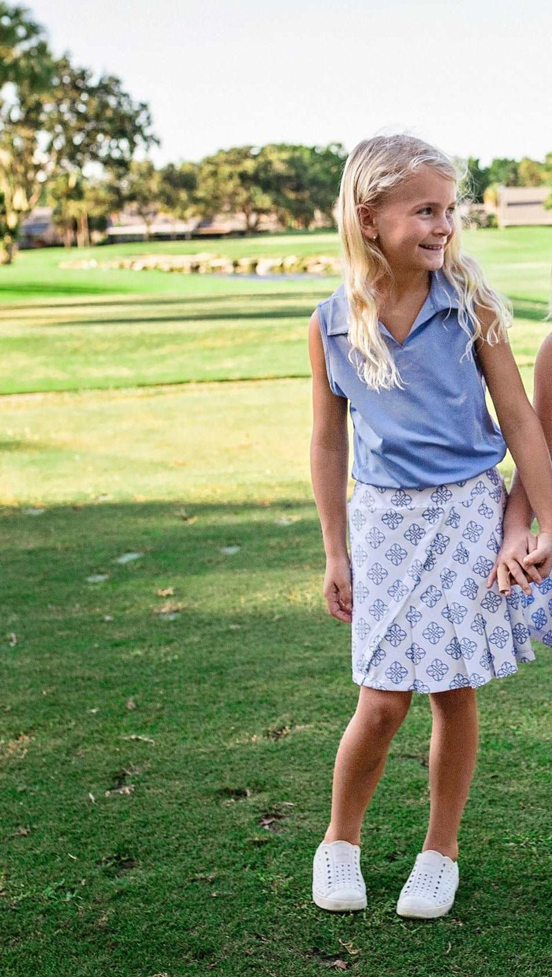 Maddy Girls Golf & Tennis Skort - Tee Times Peri skorts TurtlesAndTees   