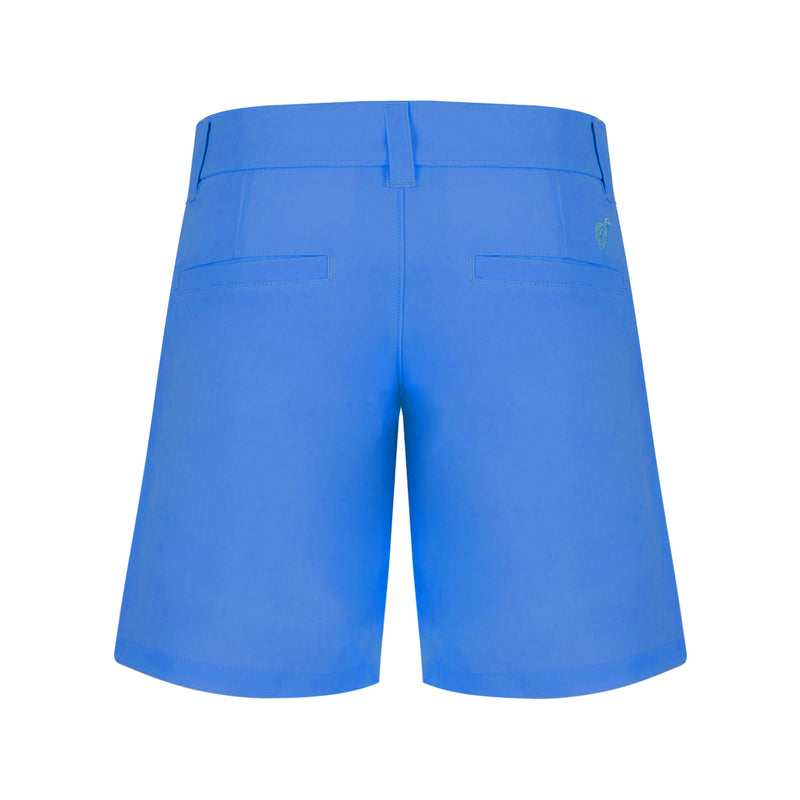 Product image of turtles and tees blue boys golf shorts