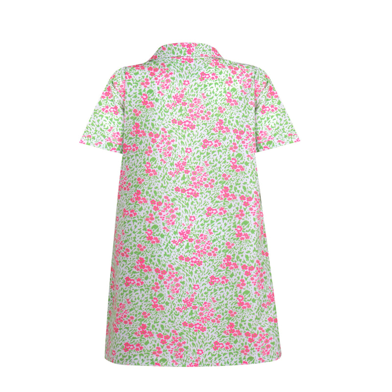 Girls Felicity Dress - Birdie Bliss - Pink/Lime