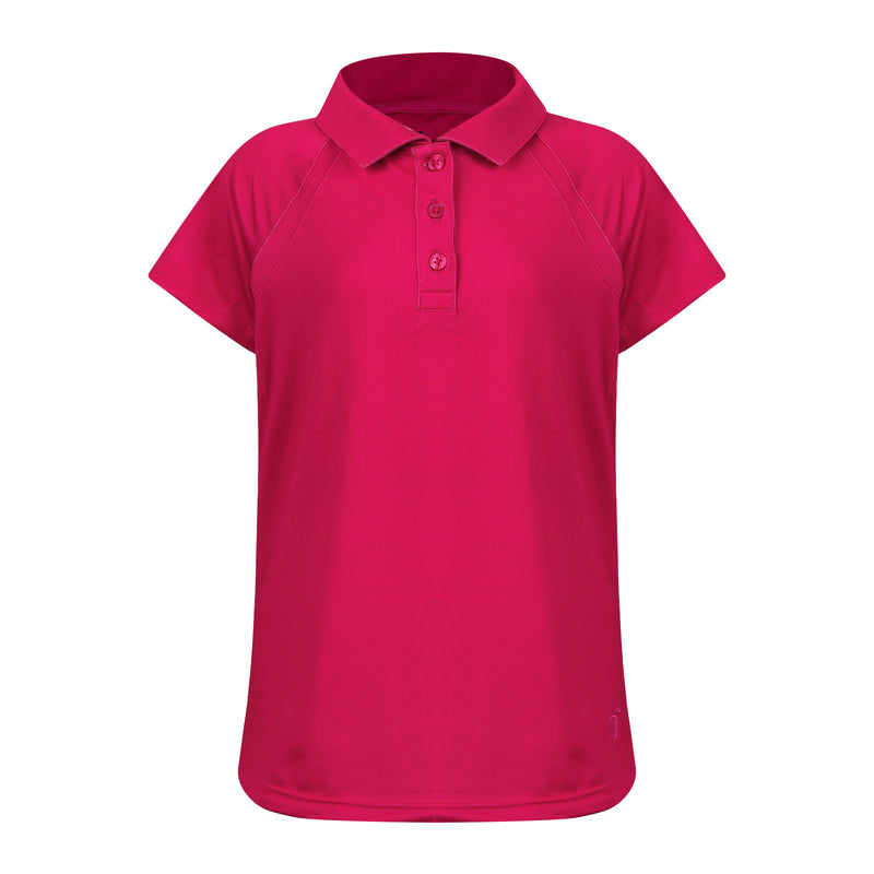 product image of a Turtles and Tees hot pink polo shirt
