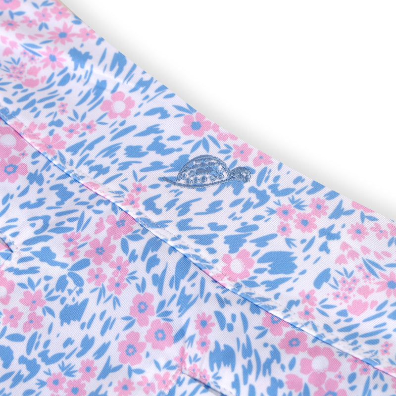 Girls Bella Skort - Birdie Bliss  -  Pink/Blue