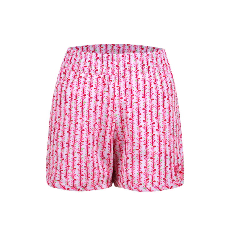 Girls Britt Shorts - Iron Reef - Pink/Lime