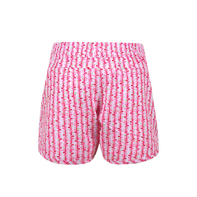 Girls Britt Shorts - Iron Reef - Pink/Lime