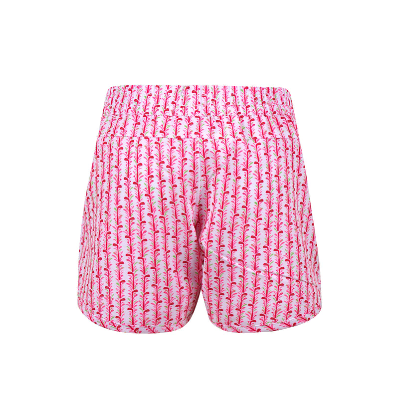 Girls Britt Shorts - Iron Reef - Pink/Lime