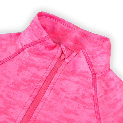 Girls Ember 1/4 Zip - Dunes - Pink