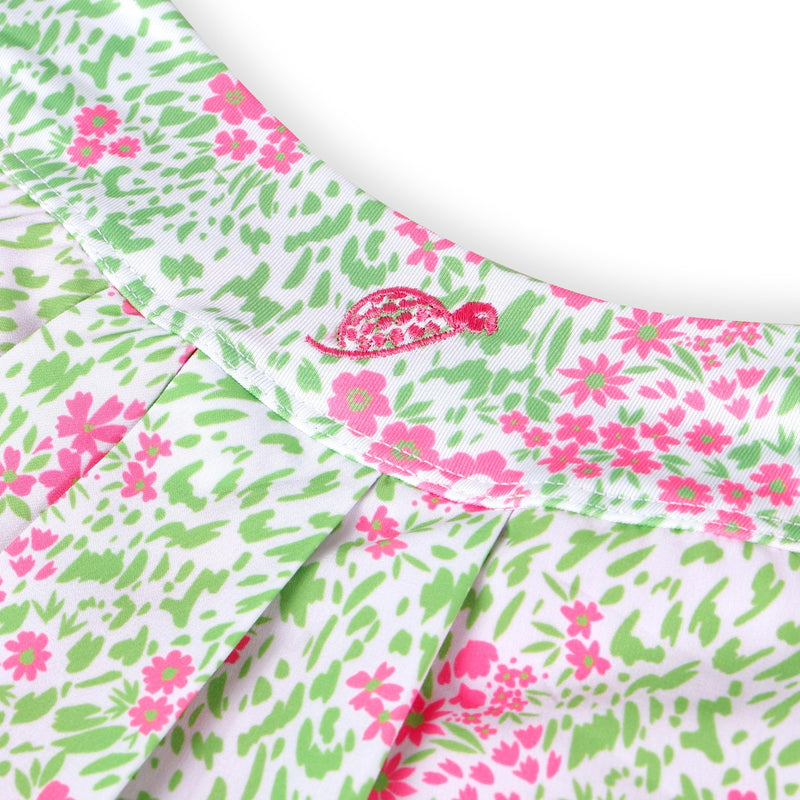 Girls Betty Woven Skort - Birdie Bliss - Pink/Lime