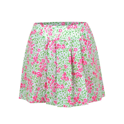 Girls Betty Woven Skort - Birdie Bliss - Pink/Lime