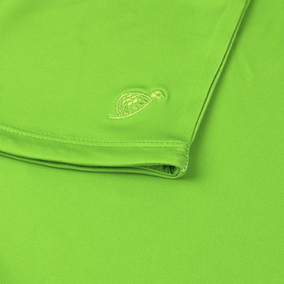 Girls Reagan Cap Sleeve Polo - Lime