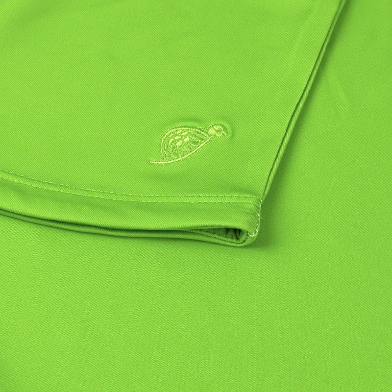 Girls Reagan Cap Sleeve Polo - Lime