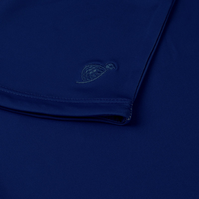 product image of a Turtles and Tees girls navy blue polo shirt