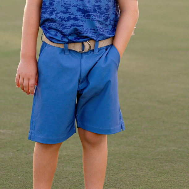 Boys Gunner Short - Moonlight Blue