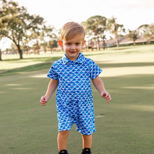 Baby Boys Alfie Jumper- Mystic Teal