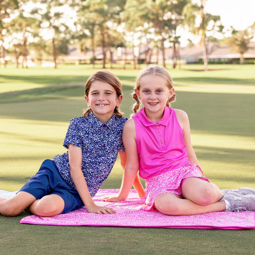 Snuggle Blanket - Secret Garden - Pink/Lime