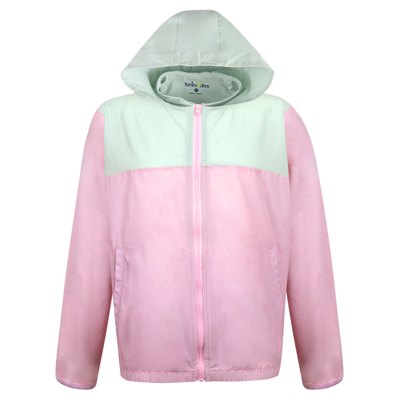 Girls Paisley Hoodie -Pink Lilac Outerwear TurtlesAndTees   