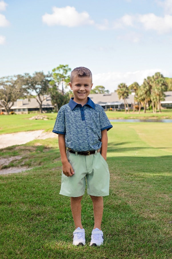 Ryder Boys Golf & Tennis Shorts - Sage shorts TurtlesAndTees SGE XSmall (4T) 